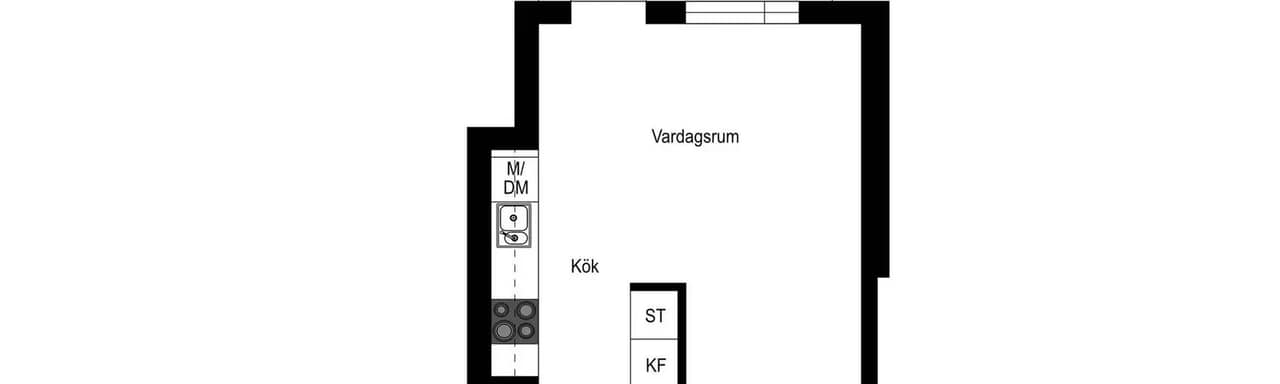 Floor plan for Källtorpsvägen 13