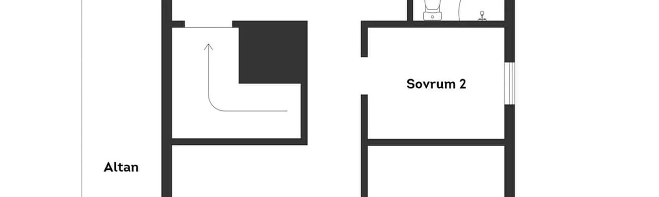 Planritning för Ekorrvägen 2