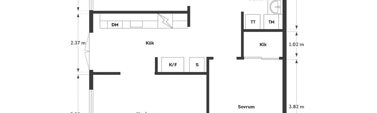 Floor plan for Terapislingan 14B