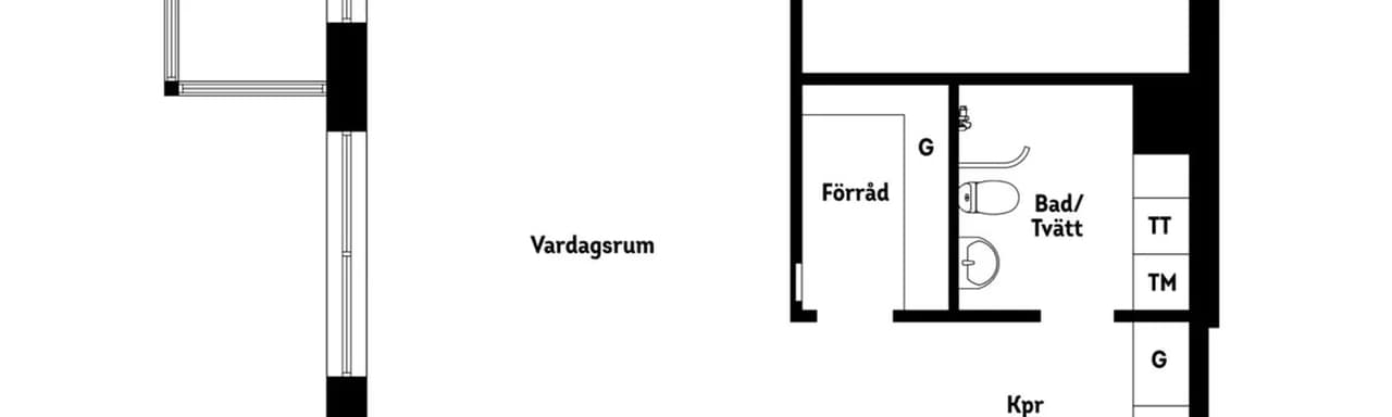 Floor plan for Emilia Fogelklous Gata 3