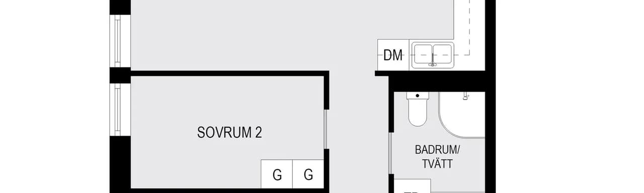 Floor plan for Stenkvistavägen 10, 4 trappor