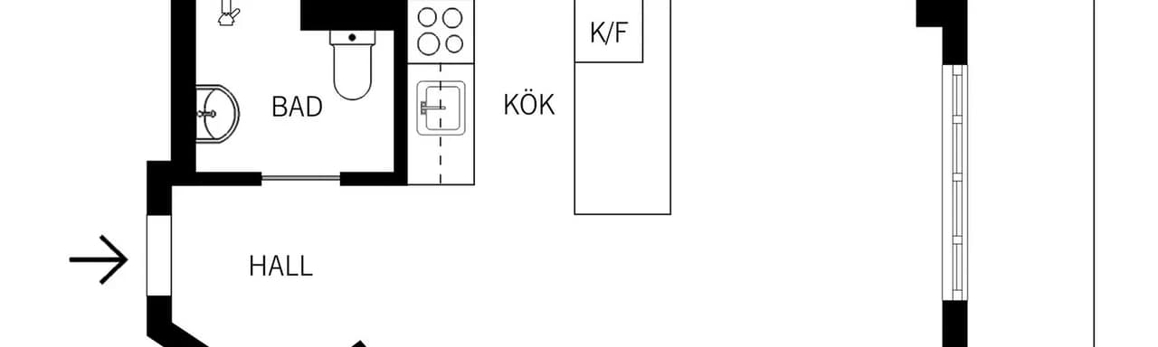 Floor plan for Vaktstigen 11