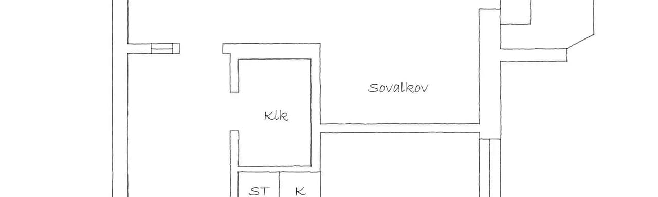 Planritning för Johannesbäcksgatan 34B