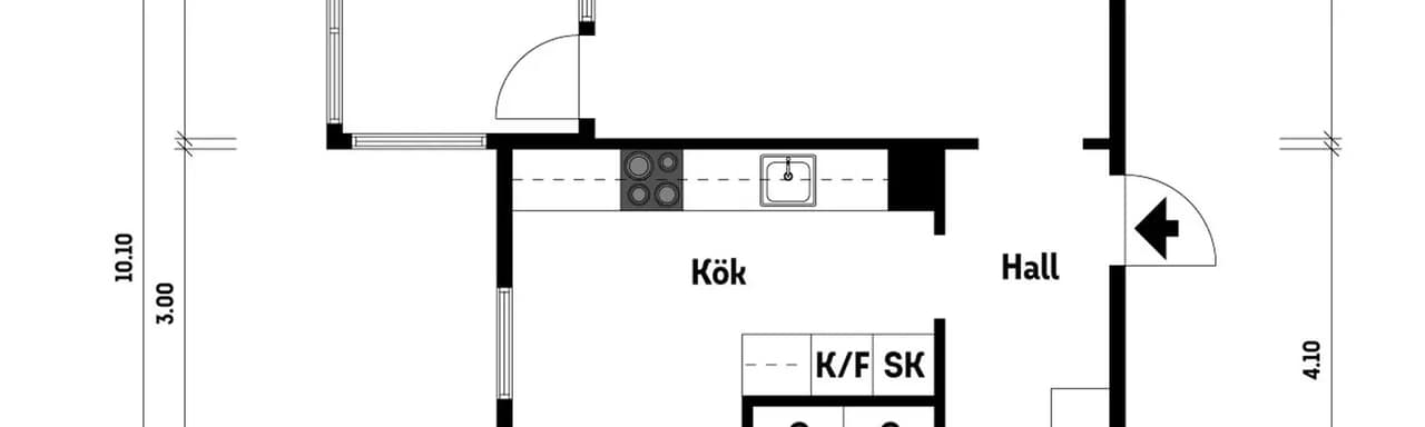Planritning för Fastlagsgatan 6