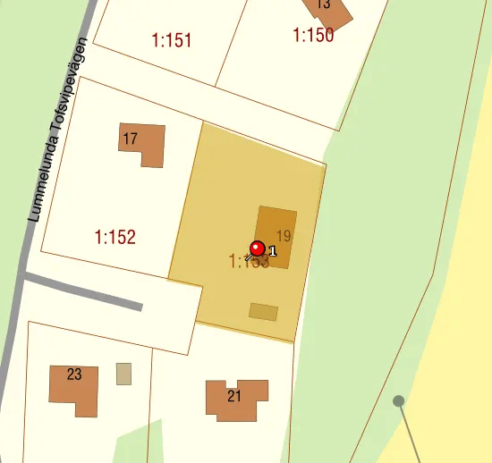 Floor plan for Lummelunda Tofsvipevägen 19