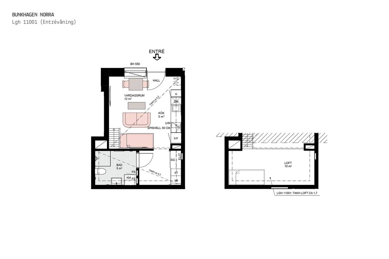 Floor plan for Boulevarden 27 C