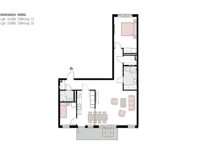 Planritning för Boulevarden 27