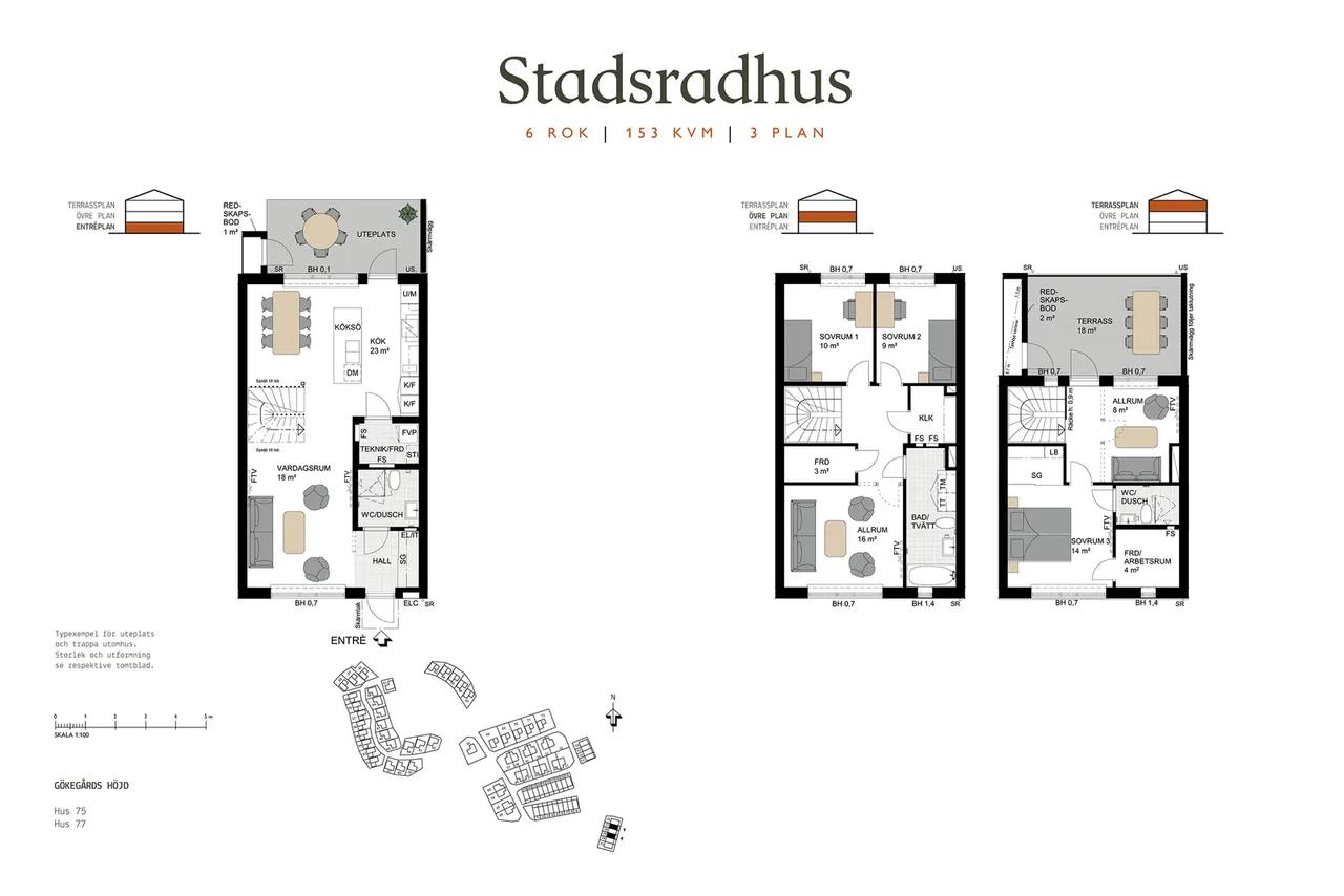 Floor plan for Öjersjövägen 75