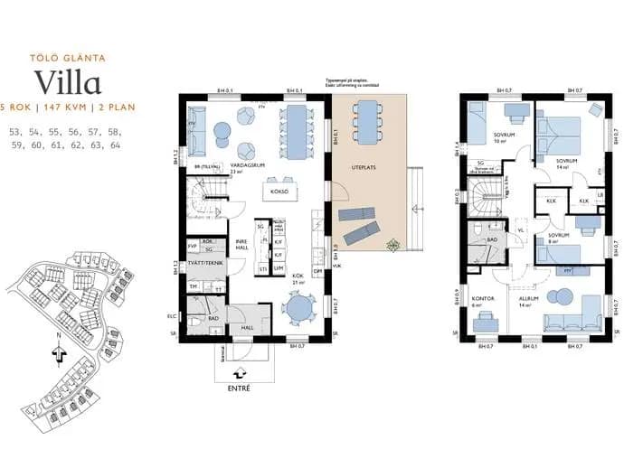 Floor plan for Järnåldersvägen 21
