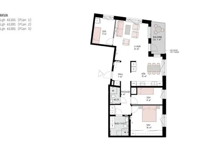 Planritning för Lokomobilvägen 18