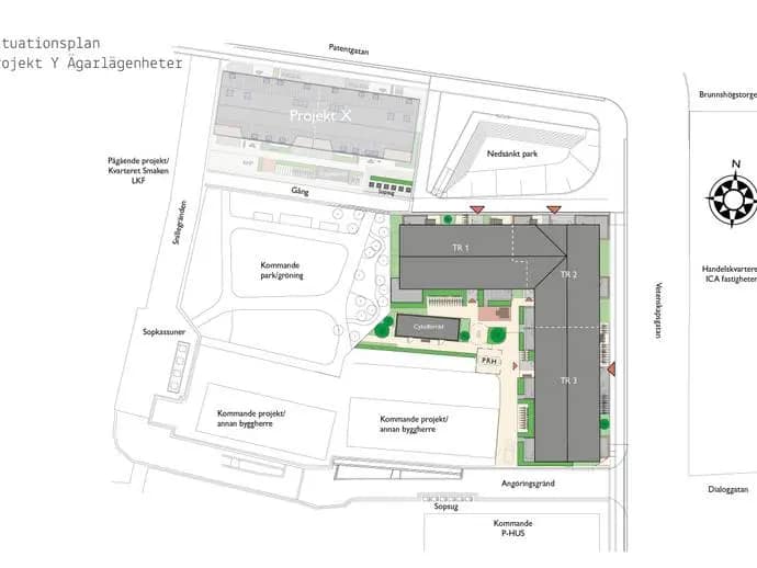 Floor plan for Vetenskapsgatan 7