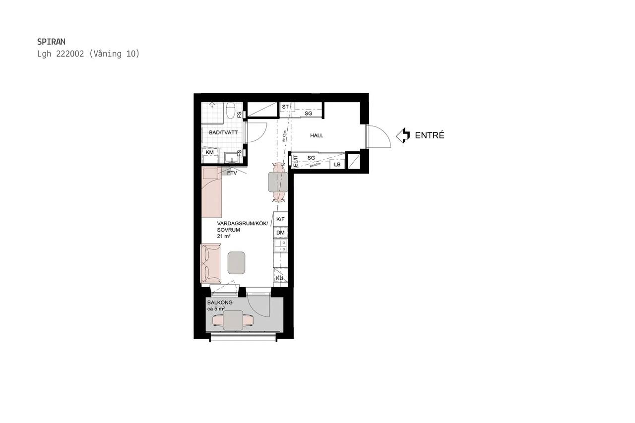 Planritning för Emmyborgsgatan 1