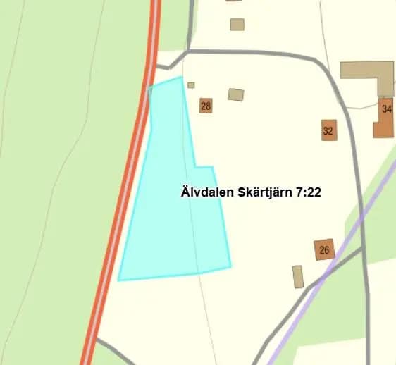 Floor plan for ÄLVDALEN SKÄRTJÄRN 7:8 och 7:22