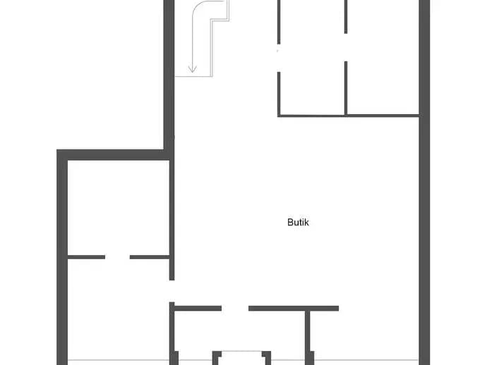 Floor plan for Stora torget 3F