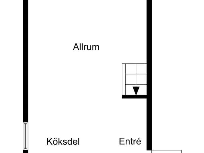Floor plan for Martebäcken 64A