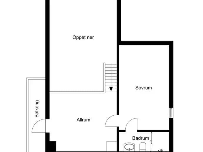 Planritning för Lämmelstigen 10B