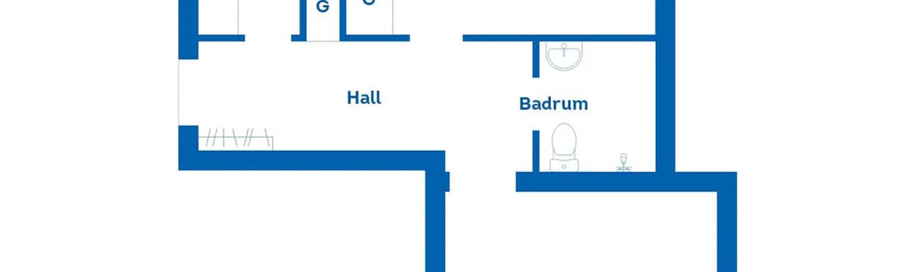 Floor plan for Thorildgatan 3C