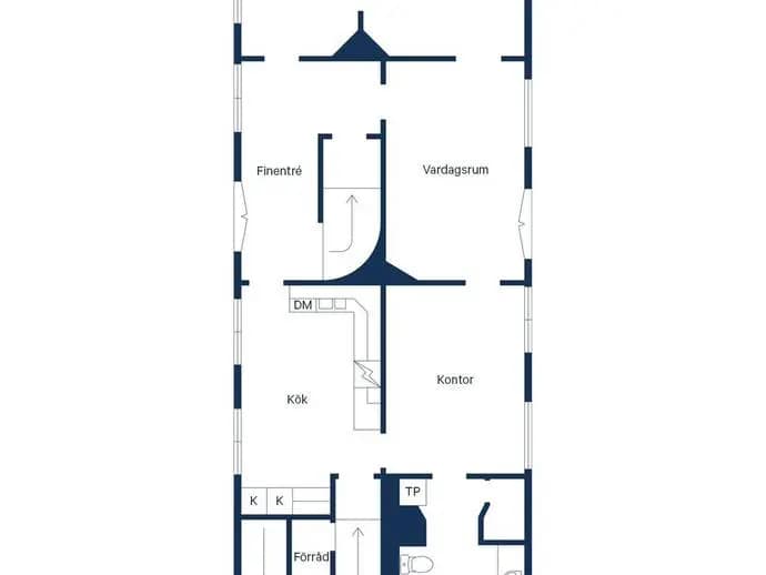 Floor plan for Roma Stora Väller 433