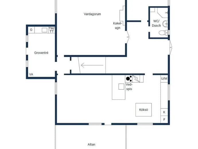 Floor plan for Per-Jöns Björtomta 8269