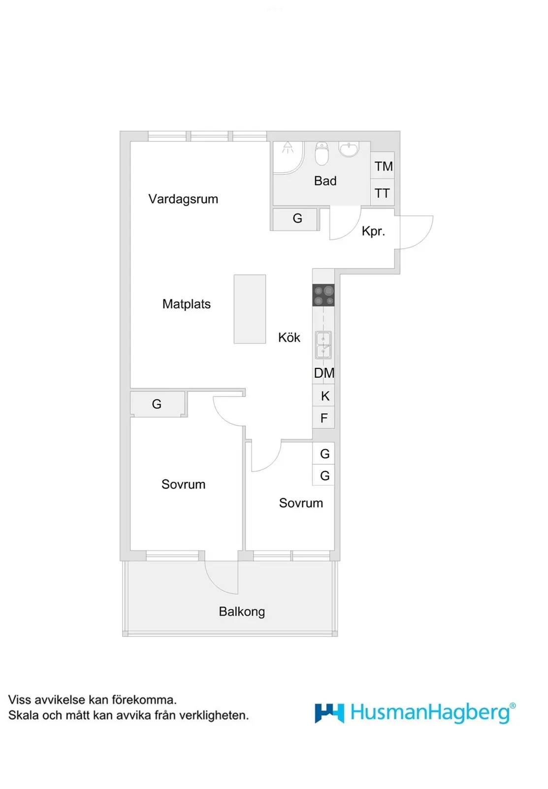 Planritning för Skärvstensgatan 50