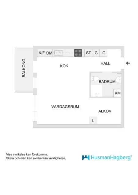 Floor plan for Näckens väg 22