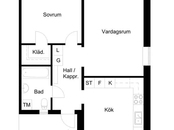 Floor plan for Filgränd 171