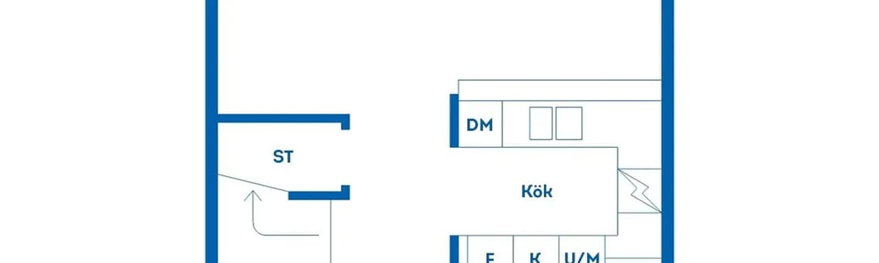 Floor plan for Ravingatan 24