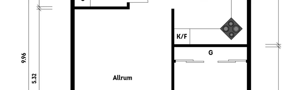 Planritning för Stekastigen 16