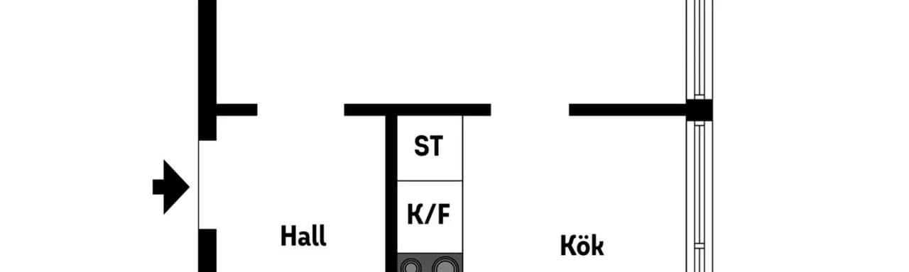 Floor plan for Österleden 52G