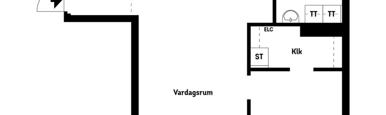 Floor plan for Drottninggatan 10
