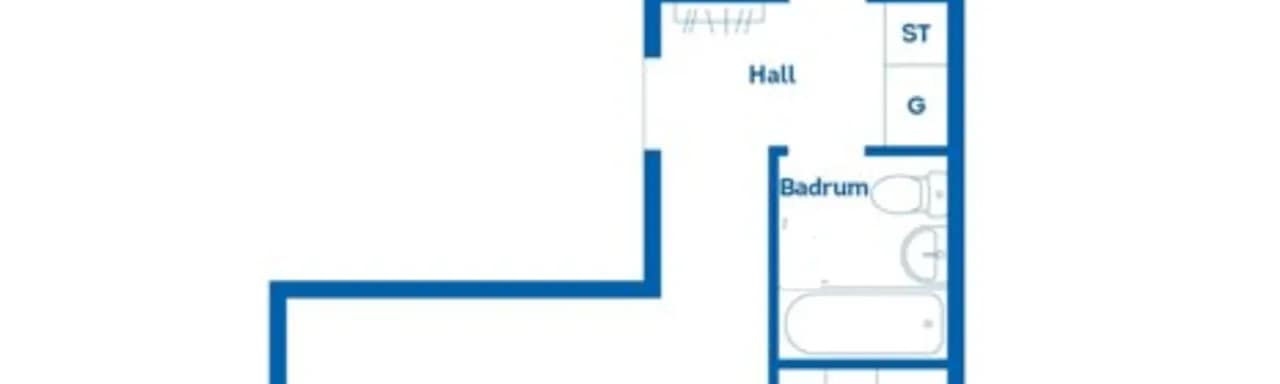 Floor plan for Rothoffsvägen 18A