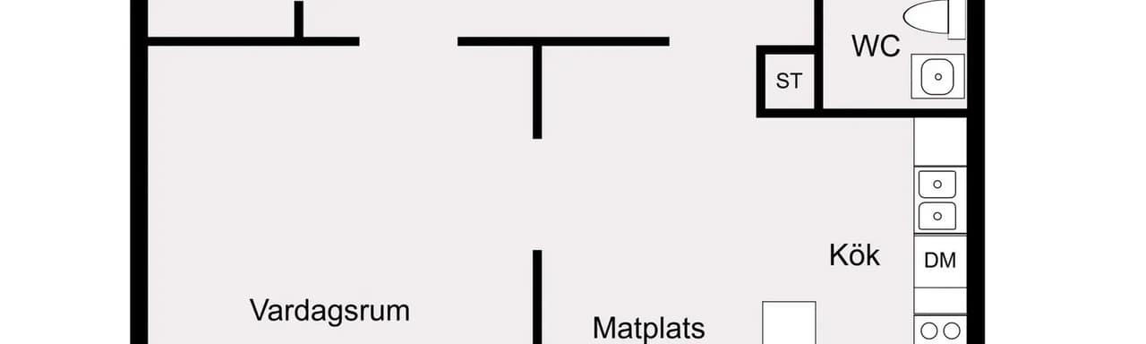 Floor plan for Serenadgatan 13