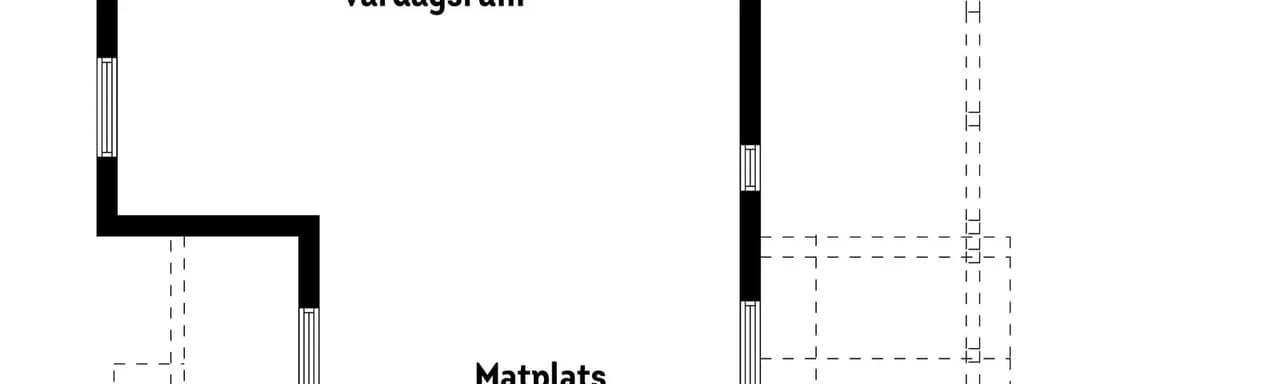 Floor plan for Vitmossevägen 8