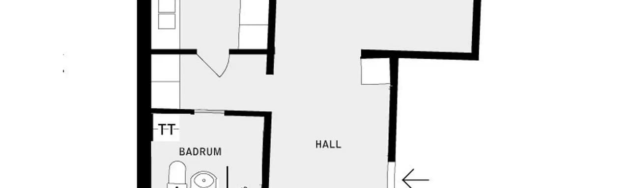 Floor plan for Meteorvägen 16, 3tr