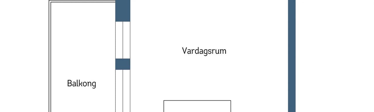 Planritning för Finnboda varvsväg 14A, 5 tr
