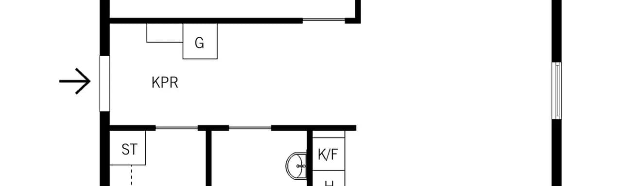 Floor plan for Fruängstorget 15