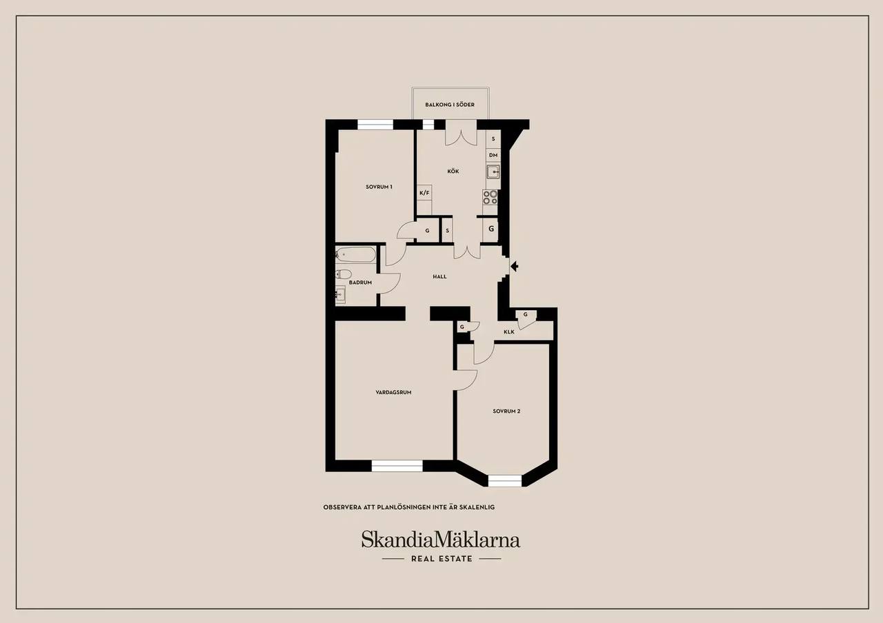 Floor plan for Ringvägen 108