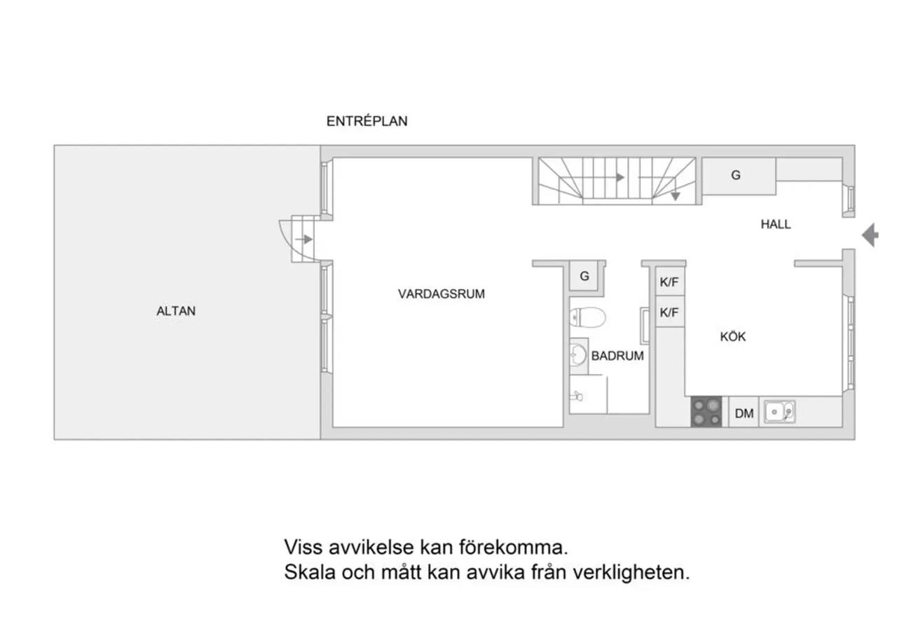 Floor plan for Sjöbacken 17