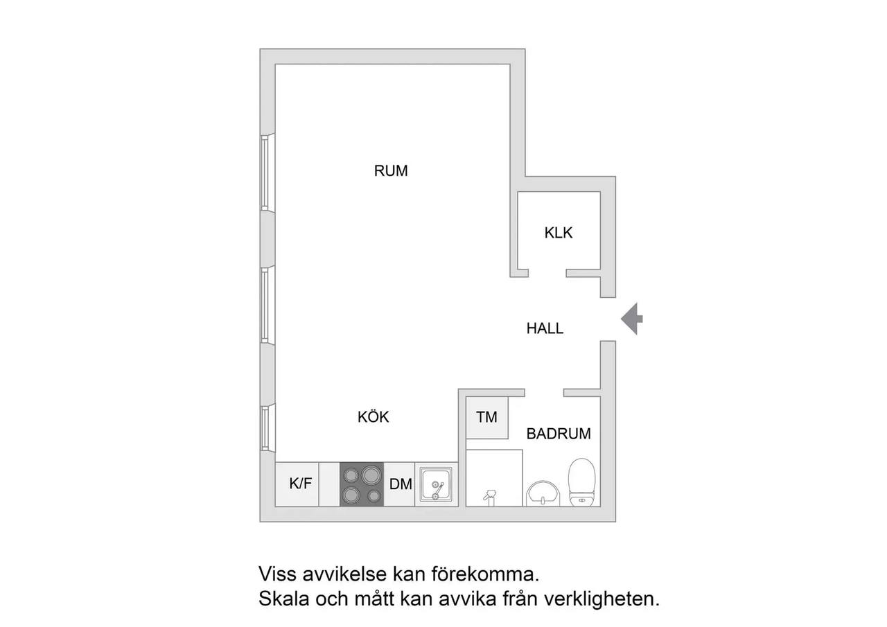 Floor plan for Mörsilsgatan 12