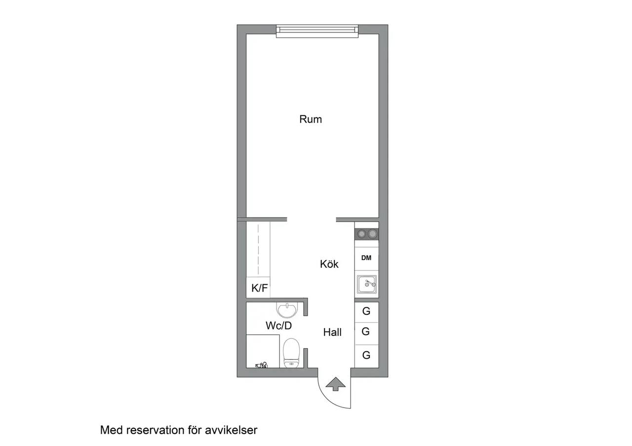 Floor plan for Alpvägen 10