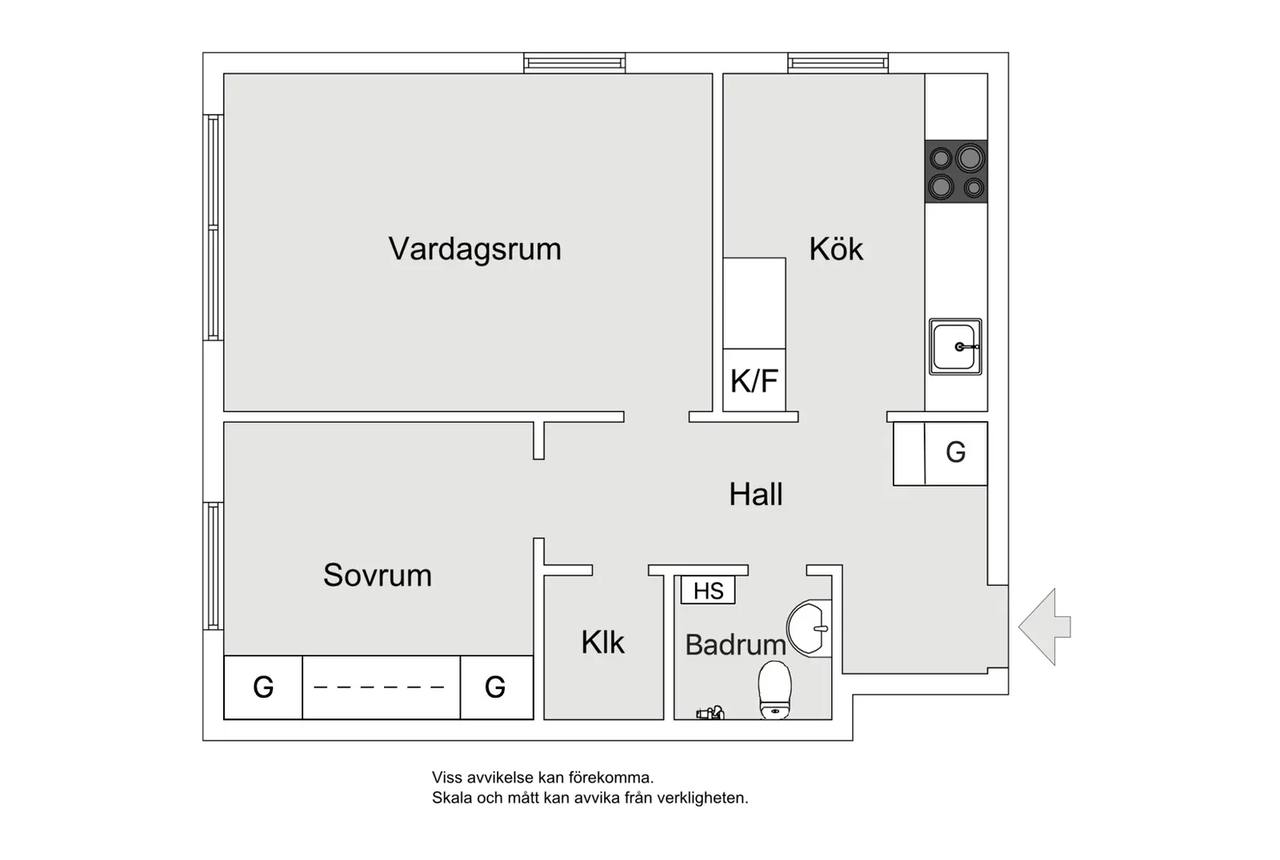 Floor plan for Årstavägen 66