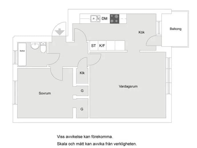 Planritning för Årstavägen 85