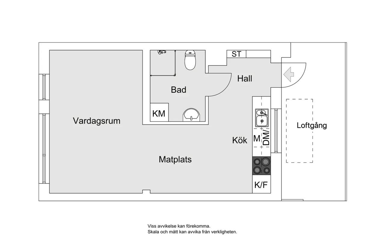 Floor plan for Ätravägen 22A