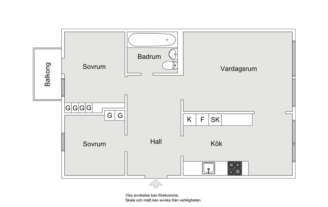 Floor plan for Ringvägen 48