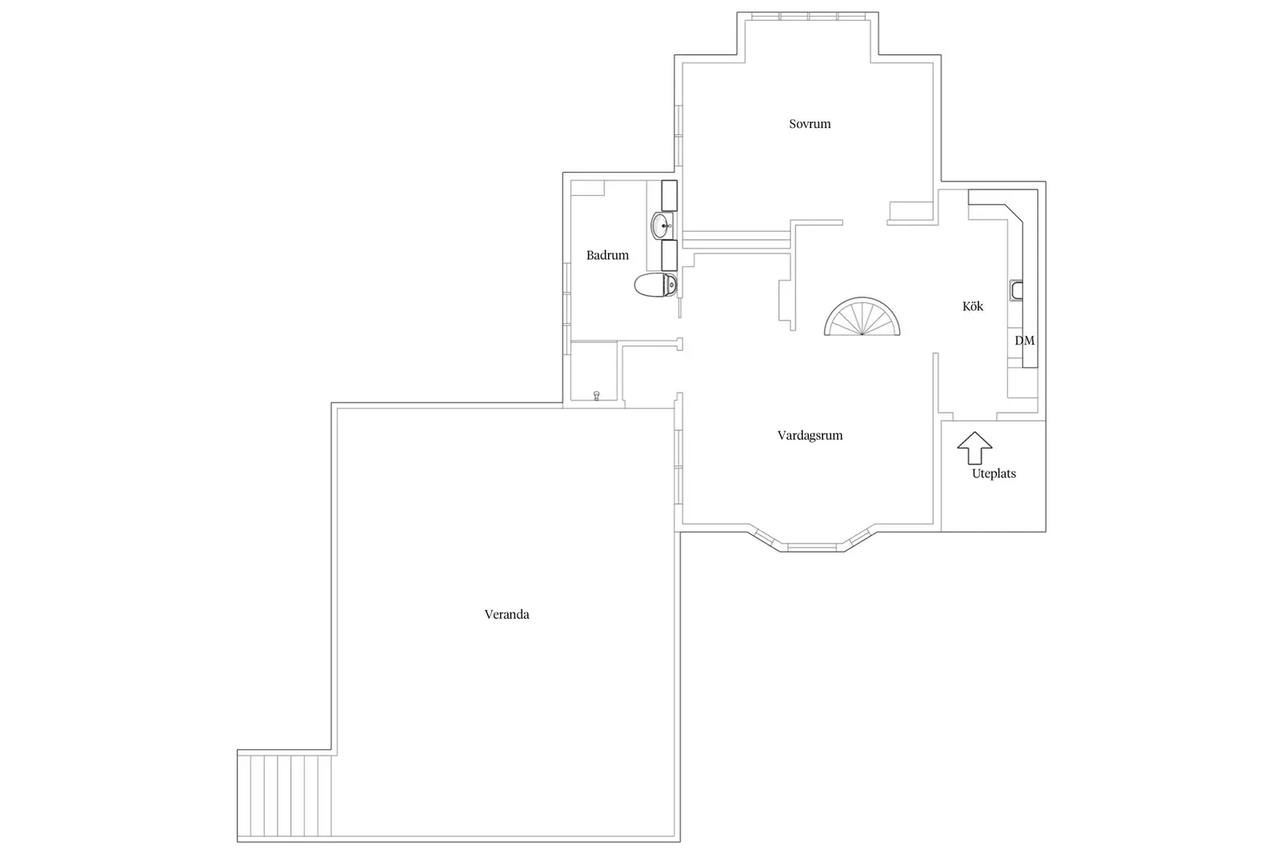 Floor plan for Skogsvägen 10