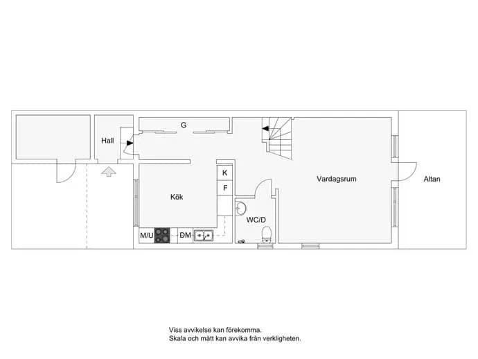Floor plan for Romansvägen 76
