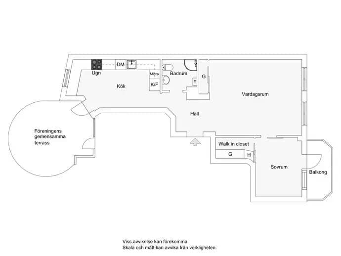 Floor plan for Bastugatan 31, 7tr