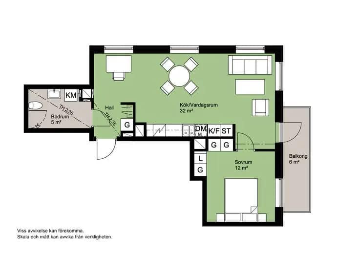 Floor plan for Tavelsjövägen 19, 4tr