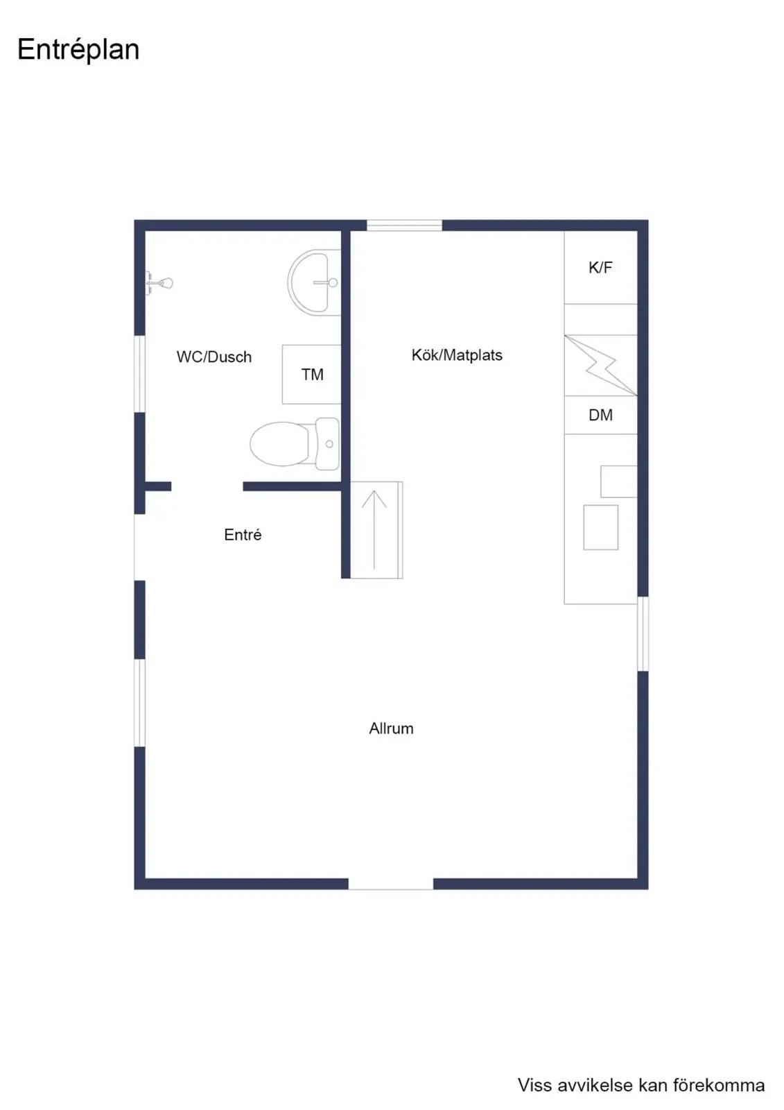 Floor plan for Vallda Parkväg 31