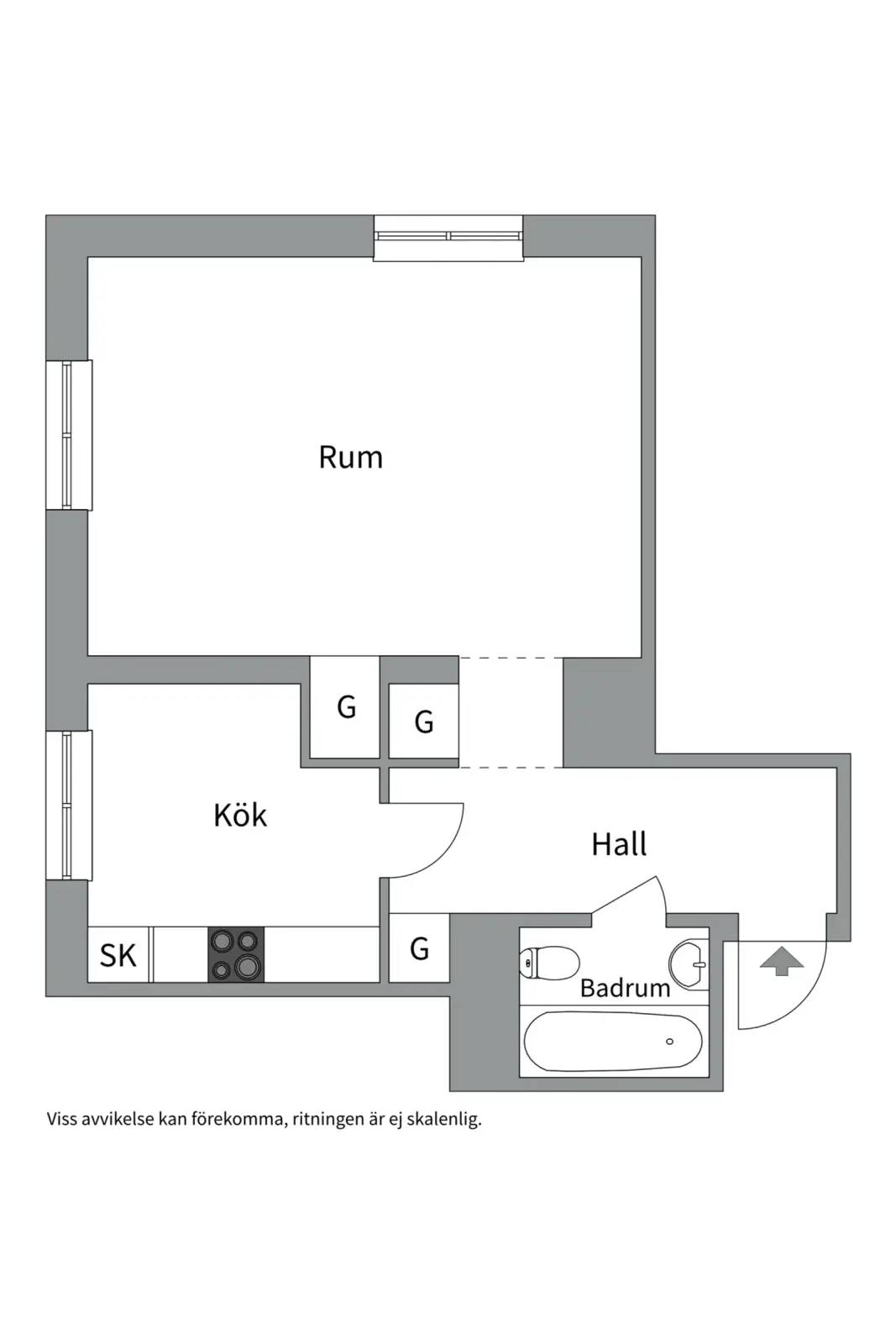 Floor plan for Rålambsvägen 69